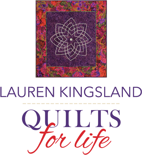 Lauren Kingsland Quilts for Life Logo