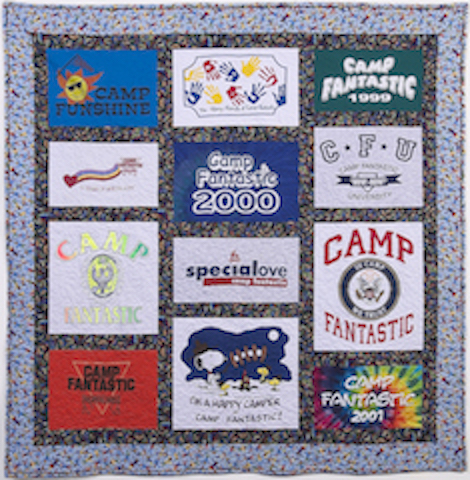 T-shirt quilt for a cause